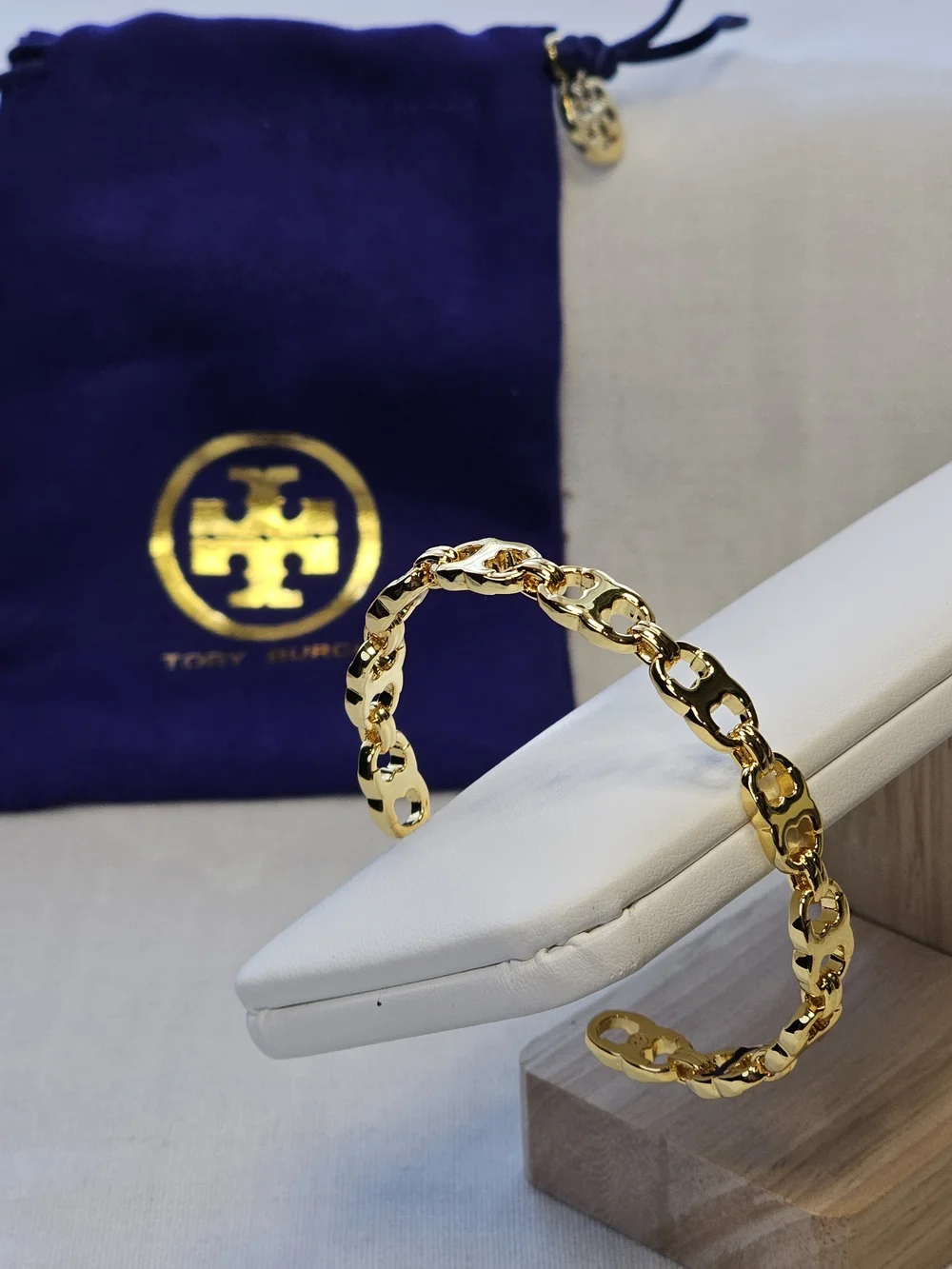 Tory Burch Gemini Link Bracelet New With Dustbag